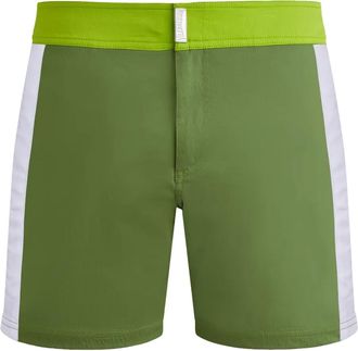 Vilebrequin Costume da bagno a righe - Verde