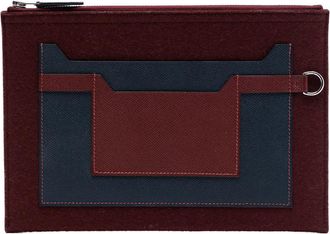 Herm&egrave;s Pre-owned Hermes Epsom and Felt Toodoo 29 Ladies WQ1ICCKIJVI2V2I3