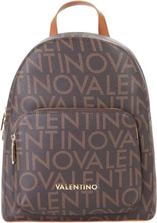 Mario Valentino Regina Re Rugzak Bruin/Natuurlijk - Dames - Rugzakken - Bruin - ONE Size - Tassen