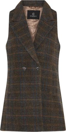 Bruuns Bazaar Aronia BBLiann Waistcoat - Jackets - Mujer - Marr&oacute;n - XL