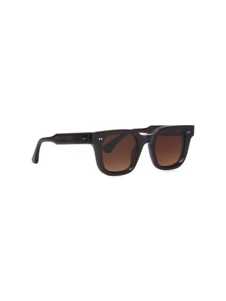 Chimi Eyewear Unisex Sunglasses Brown Acetate