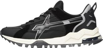W6YZ Breeze 3-M. - Heren - Sneakers - Zwart - 45 EU - Su&egrave;de - Schoenen