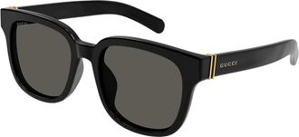 Gucci Grey Square Ladies Sunglasses GG1512SK 001 54