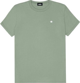 Dalix Womens Lil Star Lightweight Jersey Tee in Sage at Nordstrom, Size X-Large