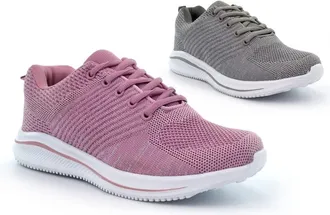 Generic Ladies Lightweight Trainers Size 6 Lightweight Trainers Size 4 Lace Up Shoe Ladies Lace Up Shoes Womens Casual Trainer Womens Memory Foam Trainer Memo