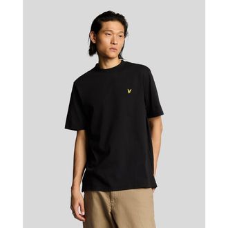 Lyle & Scott Oversized T-Shirt in Jet Black at Nordstrom, Size Xx-Large