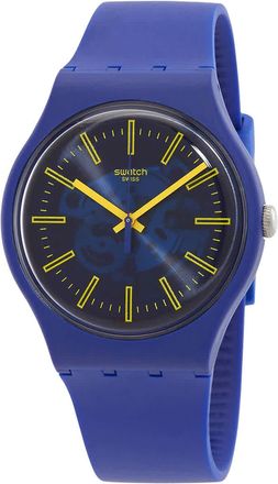 Swatch Sunbrush Sky Quartz Unisex Watch SO29N101