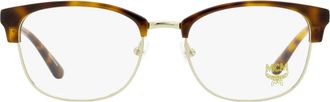 MCM MCM2718 Brow Line Eyeglasses - Havana