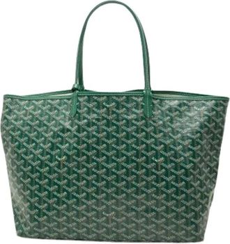 Goyard Pre-owned Saint Louise PM - Dames - Vintage Shopper - Groen - ONE Size - Leer - Vintage