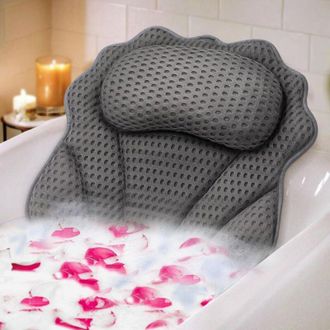 OEM Almohada De Ba&ntilde;o Ergon&oacute;mica De Lujo Que Proporciona Una Sujeci&oacute;n &Oacute;ptima Para La Cabeza, El Cuello, Los Hombros Y La Espalda. Almohada De Ba&ntilde;o 4d Con P