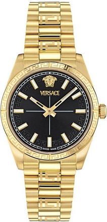 Versace Millenyium Goldtone Bracelet Watch, 32mm in Ip Yellow Gold at Nordstrom