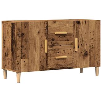 Berkfield Home Sideboard Old Wood 100x36x60 cm Engineered Wood in Brown | Size: 100 x 36 x 60 cm