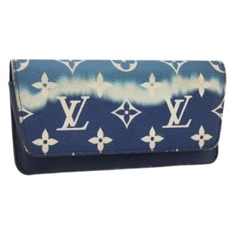 Louis Vuitton Pre-owned Accessories, female, Blue, Size: ONE SIZE Pre-owned Monogram Glasses Case