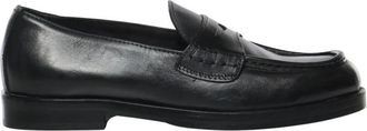 Giuliano Galiano Sally Penny Loafers - Heren - Loafers - Zwart - 44 EU - Leer - Schoenen