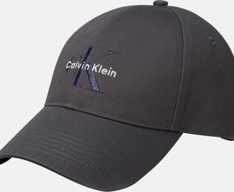 Calvin Klein Baseball Cap CALVIN KLEIN, Herren, india ink, Web, Baumwolle, Caps Baseball Cap, mit Markenlogo