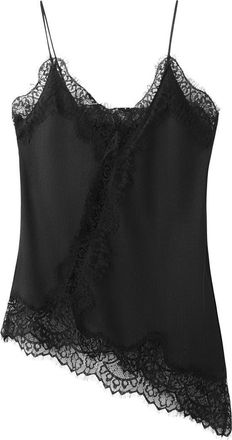Mango Tinta Lace Camisole in Black at Nordstrom, Size X-Large