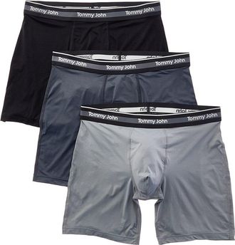 Tommy John 3Pk Comfort Micro 6 Boxer Brief