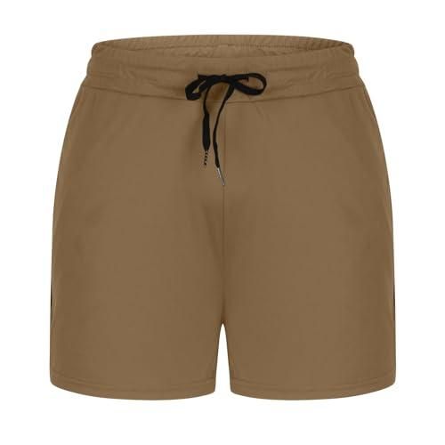 Short De Sport Homme 12,7 Cm - Léger, Respirant - Pour Gym, Course, Vélo - Ourlet Brut, Coupe Décontractée - Entraînement, Fitness - 7