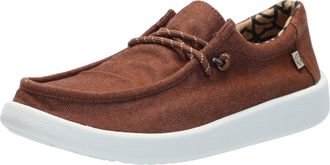 Freewaters Mens Casual Comfort Boat Shoe, Brown, 12 UK
