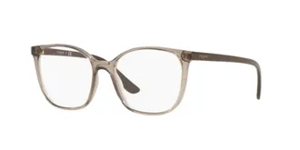 Vogue Eyewear Womens Vo5356 Eyeglasses In Transparent Brown/ Darker Brown