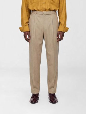 Saint Laurent Pantaloni slim fit Saint Laurent in lana e Mohair