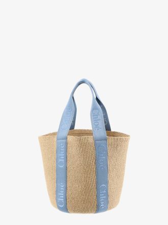 Chlo&eacute; Borsa a spalla Woody in rafia - CHLOE - gender_Woman