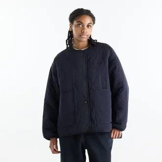 New Balance Donna Quilted Bomber in Blu, Nylon, Taglia XS