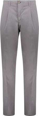 Fedeli Lichte Broek - Heren - Nette broeken - Grijs - 2XL - Katoen - Broeken