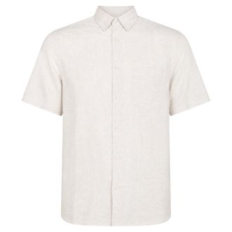 Ted Baker Palomas Stone Linnen Overhemd