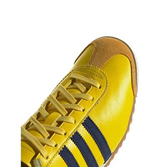 adidas Leather and Suede Sneakers - Yellow