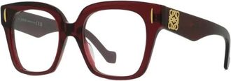 Loewe Glasses, female, Red, Size: 51 MM Eyeglasses