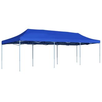 Berkfield Home Folding Pop-up Party Tent 3x9 m Blue
