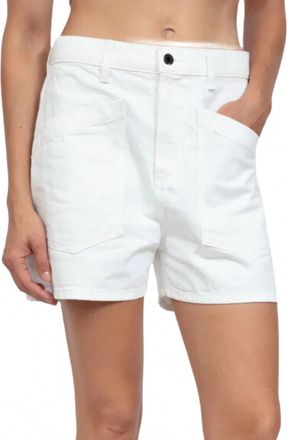 ASKK NY Womens Virginia Short In Ivory