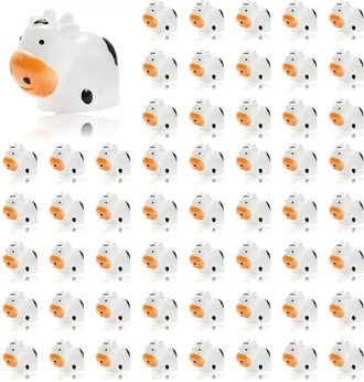 OEM 100 Figuras De Vacas En Miniatura De Resina, Figuras De Animales De Vaca Para Jard&iacute;n De Hadas, Paisaje De Musgo En Miniatura, Manualidades Diy