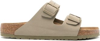 Birkenstock Arizona leather sandals - men - Leather/Rubber/Calf Leather - 44 Regular - Neutrals