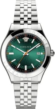 Versace Horloges - Heren - Accessoires - Groen - Maat: ONE Size