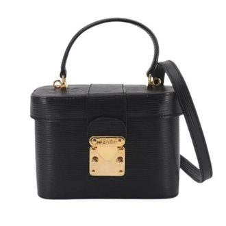 Fendi Pre-owned Mini Bags, female, Black, Size: ONE SIZE Pre-owned Mini Vanity Bag