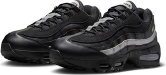 Nike Air Max 95 Sneaker in Black/Metallic Silver at Nordstrom, Size 11.5