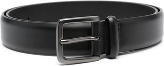 Orciani leather buckle belt - men - Leather - 100 - Black
