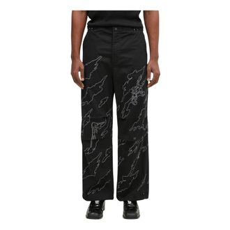 maharishi Wide Broeken - Heren - Wijde Broeken - Veelkleurig - L - Broeken