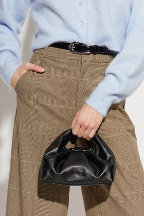 Furla Delia Mini Shoulder Bag, Womens, Black