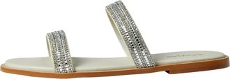 Kaanas Whitney Double Diamond Band Sandal Ice S00111R-023 Womens