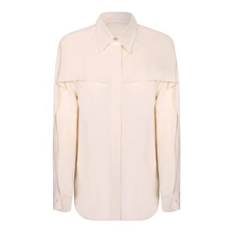 Fabiana Filippi Shirts, female, White, Size: XS Poplin Shirt