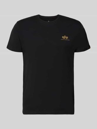 Alpha Industries Alpha Industries T-Shirt aus Baumwolle in Black, Gr&ouml;&szlig;e XXXL