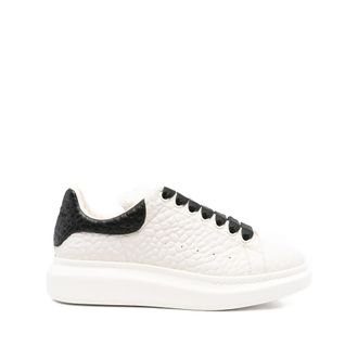 Alexander McQueen Oversized Textured Leather Sneakers