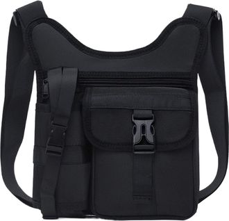 Generic Mens Shoulder Satchel - Fashion Lightweight Water Resistant Carry Pouch, Compact Organizer, Adjustable Strap Commuting Design | Running Business Gym H