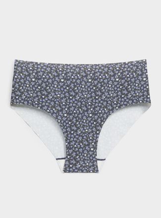 Miiyu Womens Stretch Laser-cut bikini panty Recycled nylon