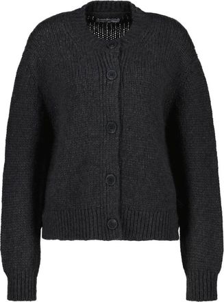Marc O'Polo Truien & Vesten, Dames, Grijs, S, Wol, Grandpa Cardigan