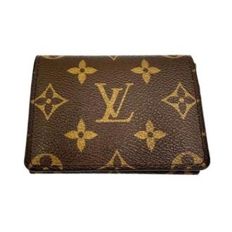 Louis Vuitton Pre-owned Wallets, female, Brown, Size: ONE SIZE Pre-owned Card Case