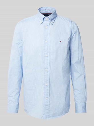 Tommy Hilfiger Regular Fit Hemd aus reiner Baumwolle in Hellblau, Gr&ouml;&szlig;e M